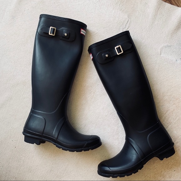 Hunter Shoes - Original Tall Black Hunter Boots